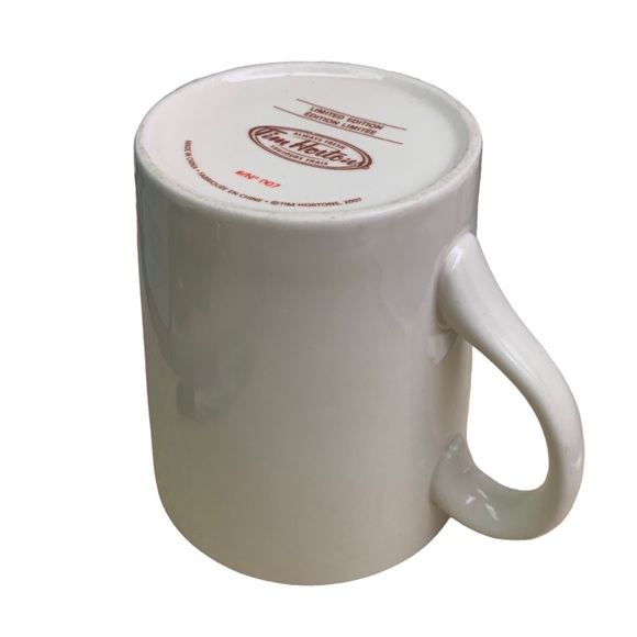 Tim Hortons 2007 Limited Edition Logo Ceramic Tea Coffee Mug - Picture 7 of 9